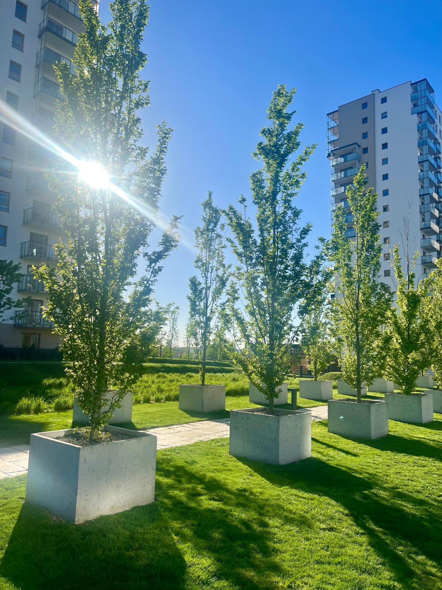 Amber Apartment On 14 Floor Gdansk Exterior photo